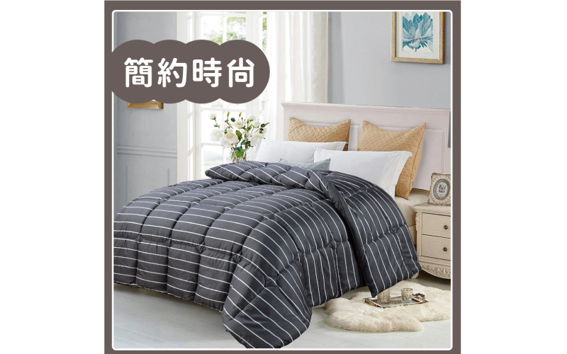 頂級印花舒柔棉 鋪棉厚包兩用被組｜【DeKo岱珂寢具家飾】 