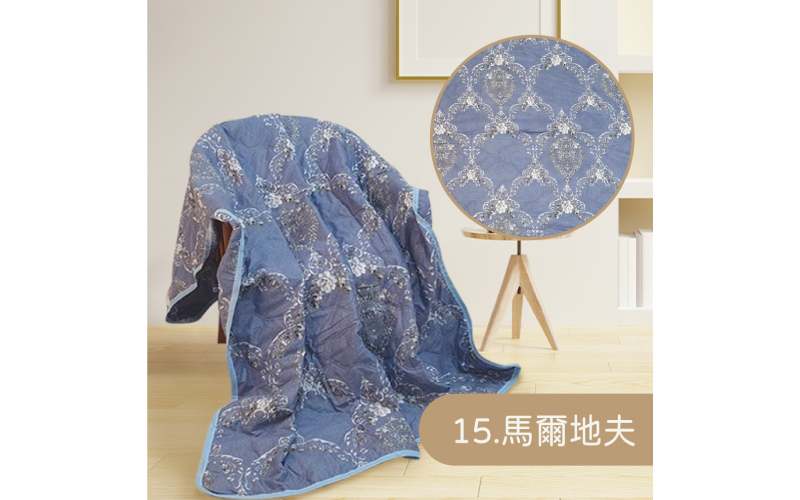 石墨烯舒柔棉抗菌涼被 【DeKo岱珂寢具家飾】 防蟎抗菌棉被 兩用被 四角布耳