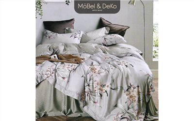 頂級60支100%奧地利純天絲 兩用被厚包組《子曲(灰)》｜【DeKo岱珂寢具家飾】